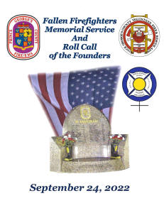 Founders Memorial Program